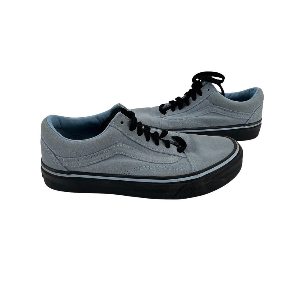 Vans Blue Suede Lace Up Sneakers Size 6 Women’s (4.5 Men’s)